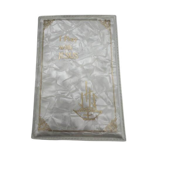 I Pray With Jesus Prayer Book Daughters Of St. Paul Plastic Cover 1983 5.25x3.5" - Picture 1 of 10